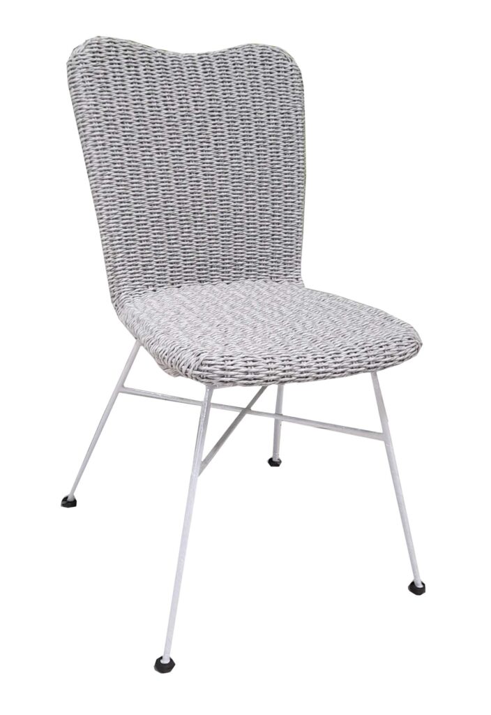 Baron Dining Chair Twist White